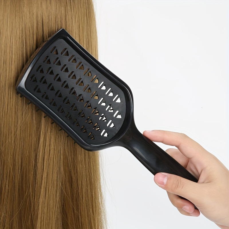 Peigne Coiffure Moelleux Peigne Massage Cuir Chevelu Brosse - Temu