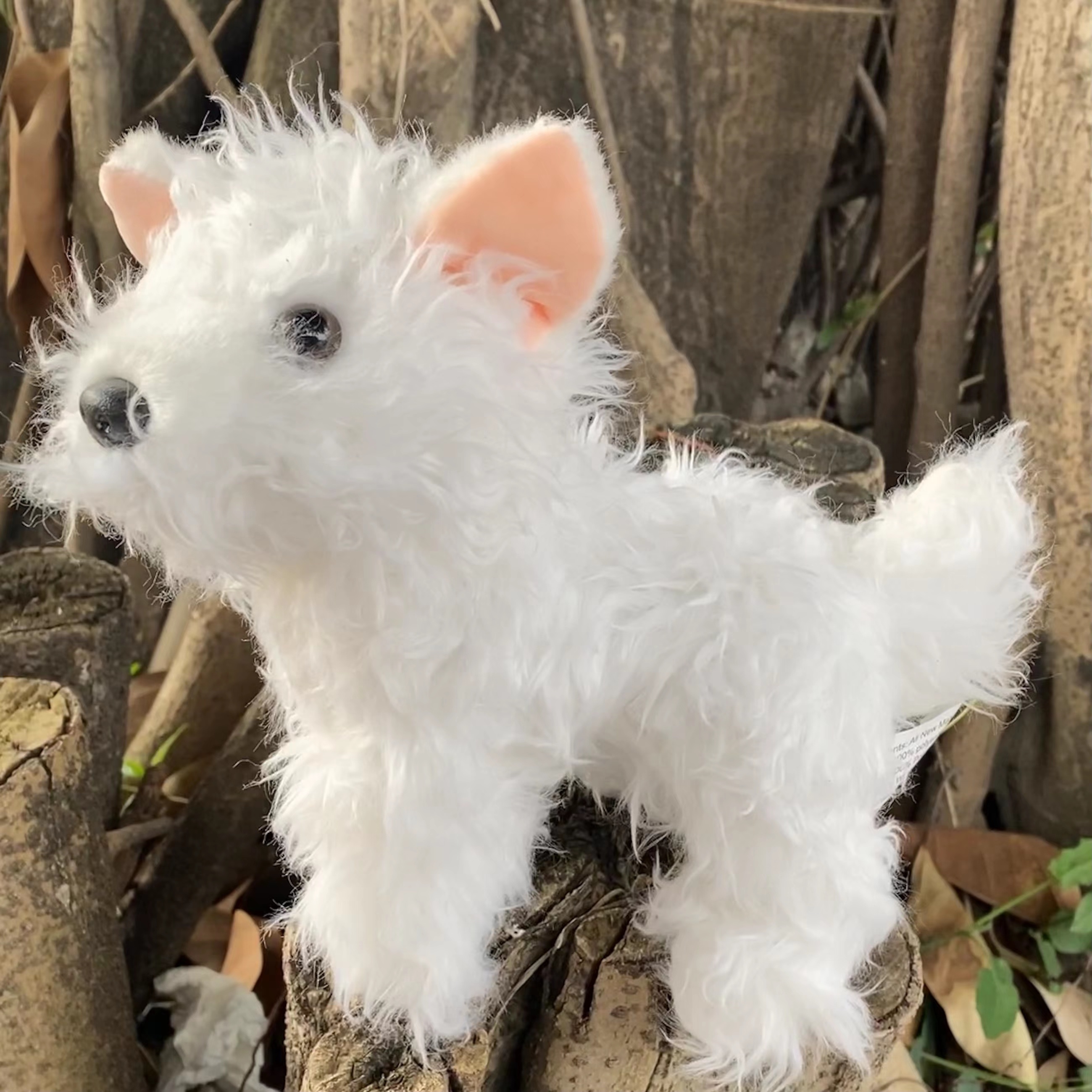 West highland hotsell terrier stuffed animal