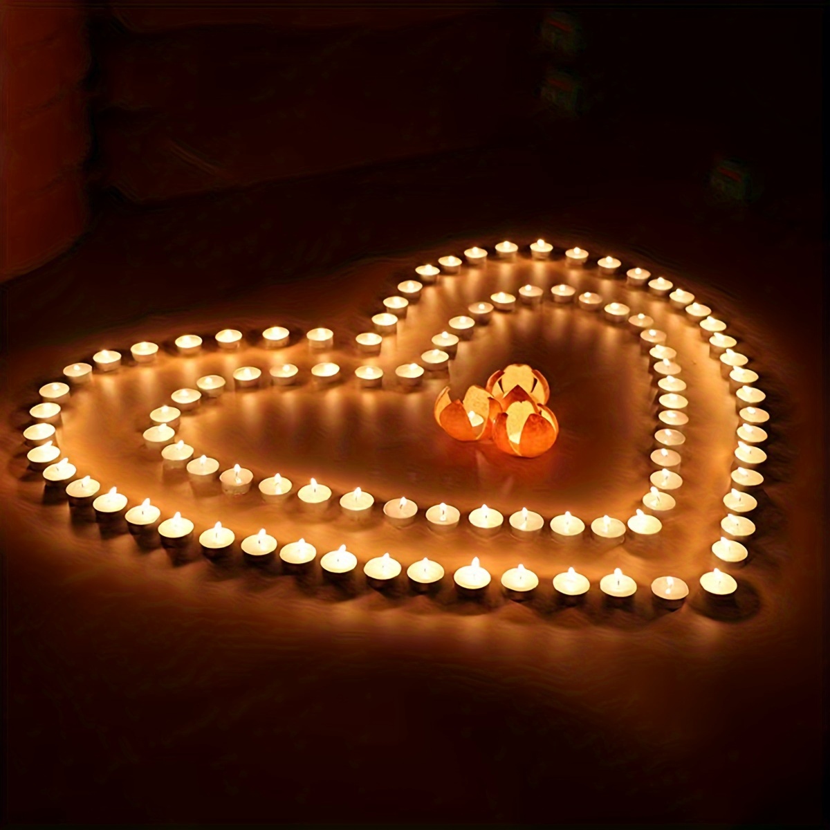 2 Pcs Heart Shape Candles for Valentine's Day, Candles,Dripless & Long Lasting Smokeless Red Heart Shaped Candles for Mood,Romantic Decor,Pool