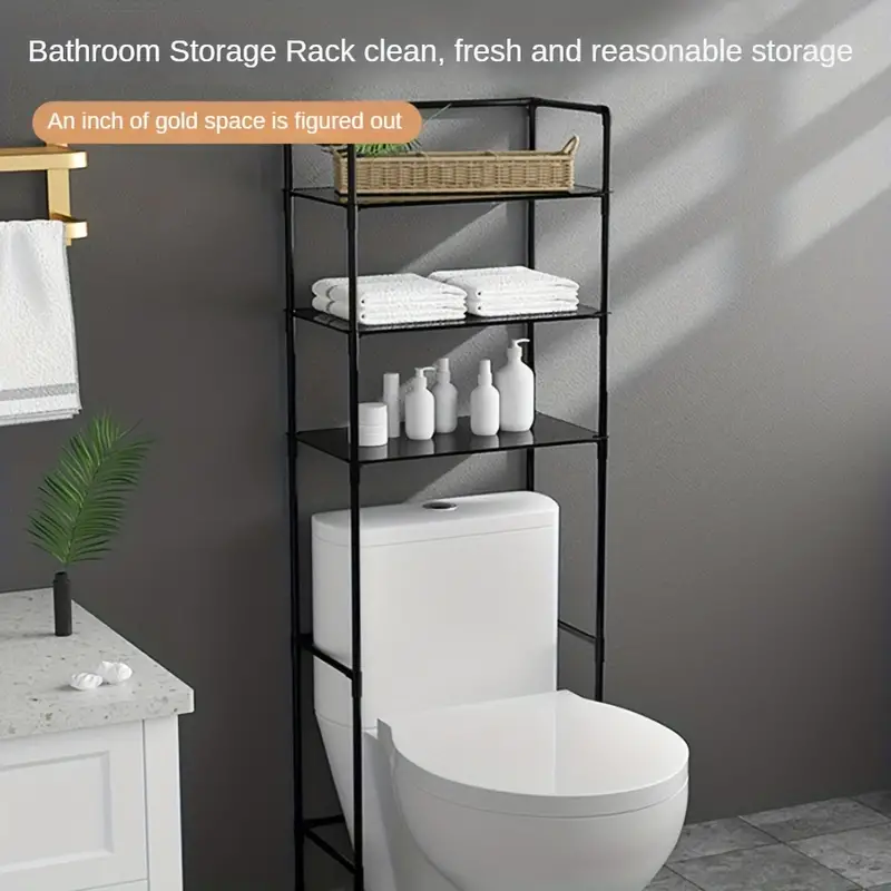 Over The Toilet Storage Rack 3 tier Bathroom Organizer Multi - Temu