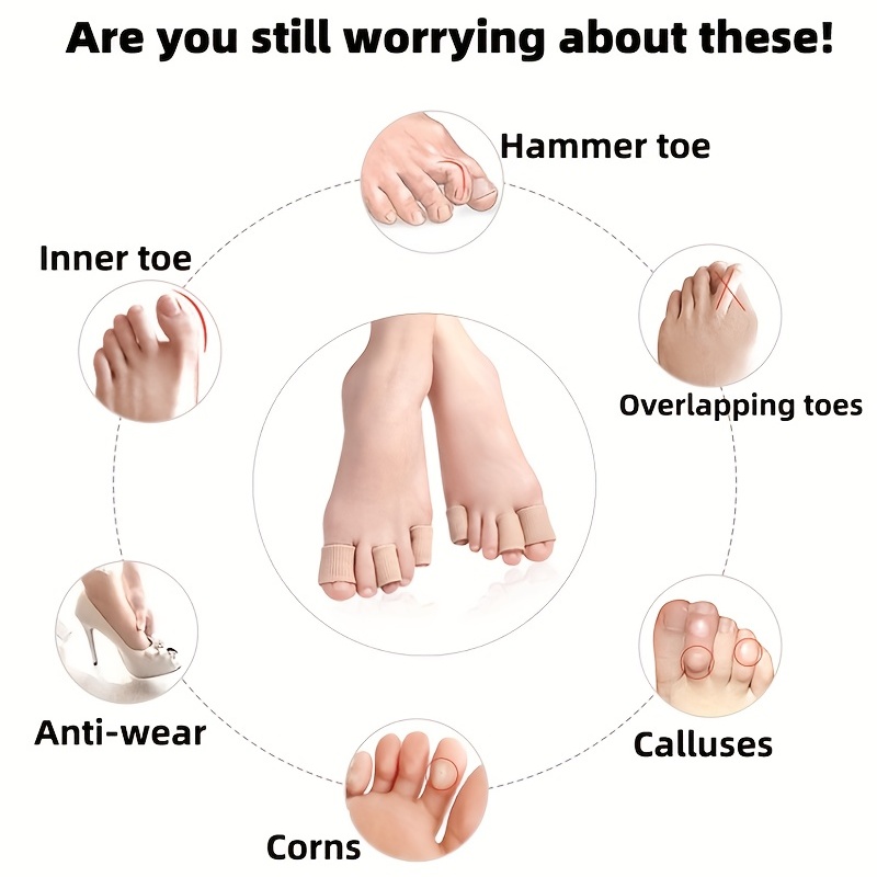 Soft Toe Separators for Corn and Callus Removal