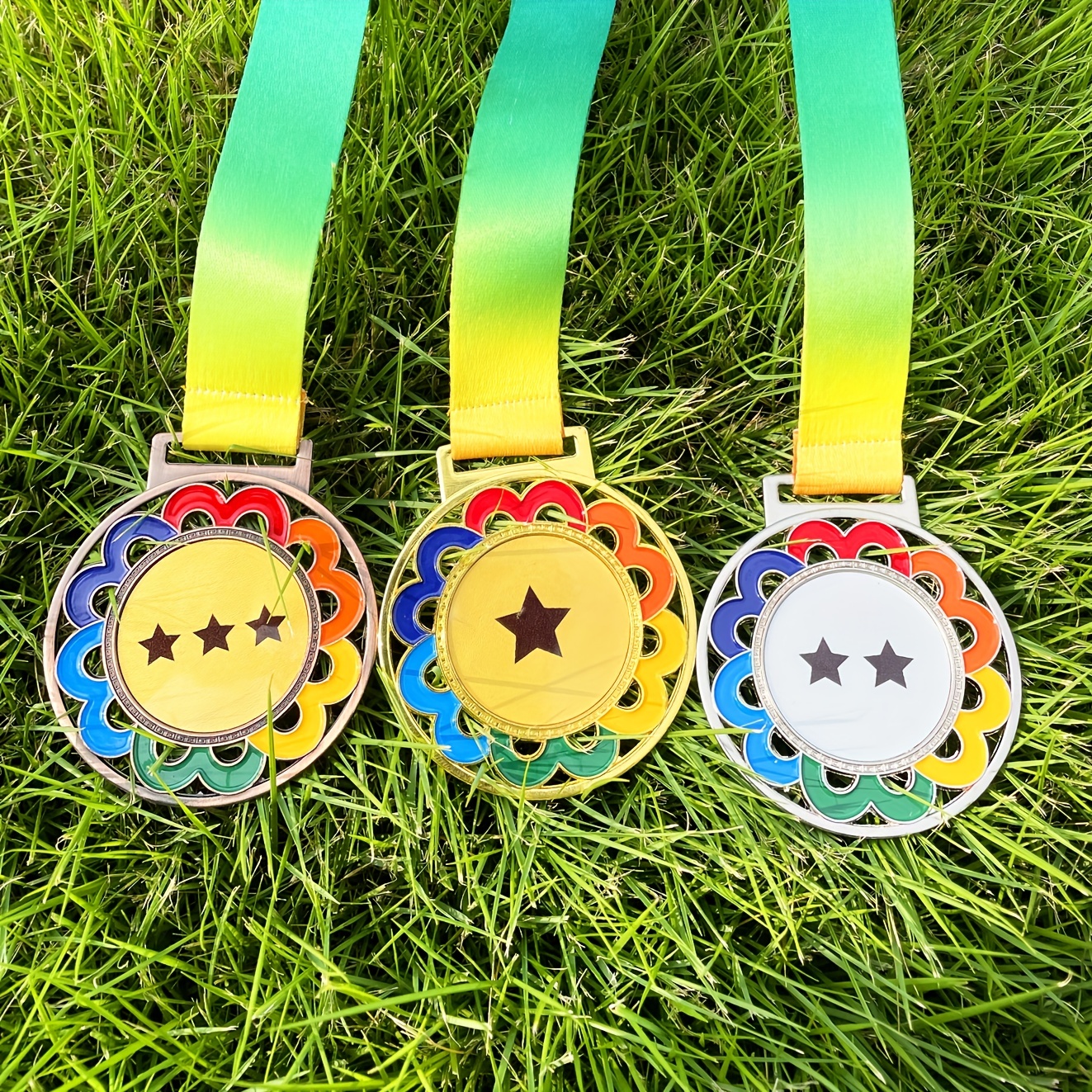 Sports Medals - Gold, Silver, Bronze - Competition
