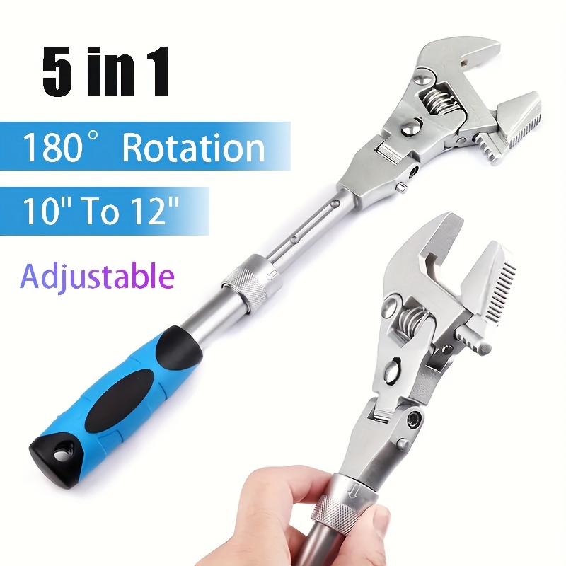 Hook Spanner Adjustable Universal Wrench Set Round/Square Head CR-V Shape  Chrome Vanadium Screw Nuts Bolts Driver Hand Tools - AliExpress