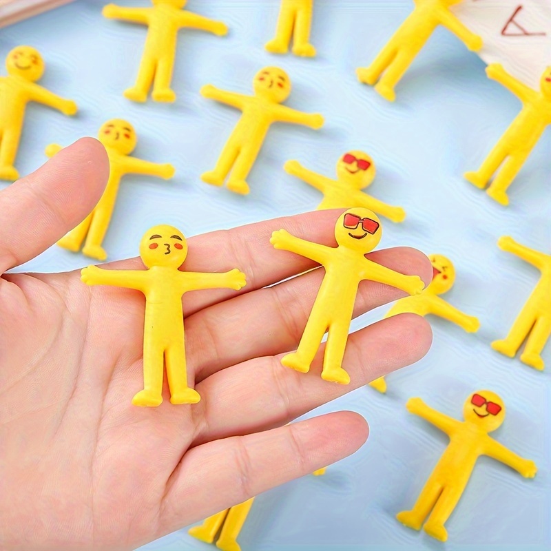 Stretchy Bendable Man Toy - Fun Colors, Slimy, Sticky, And Gooey