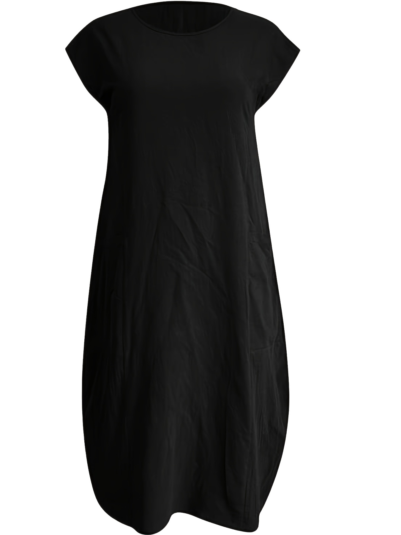 Vestido Plus Size Básico Curto - Lojas Maxshop