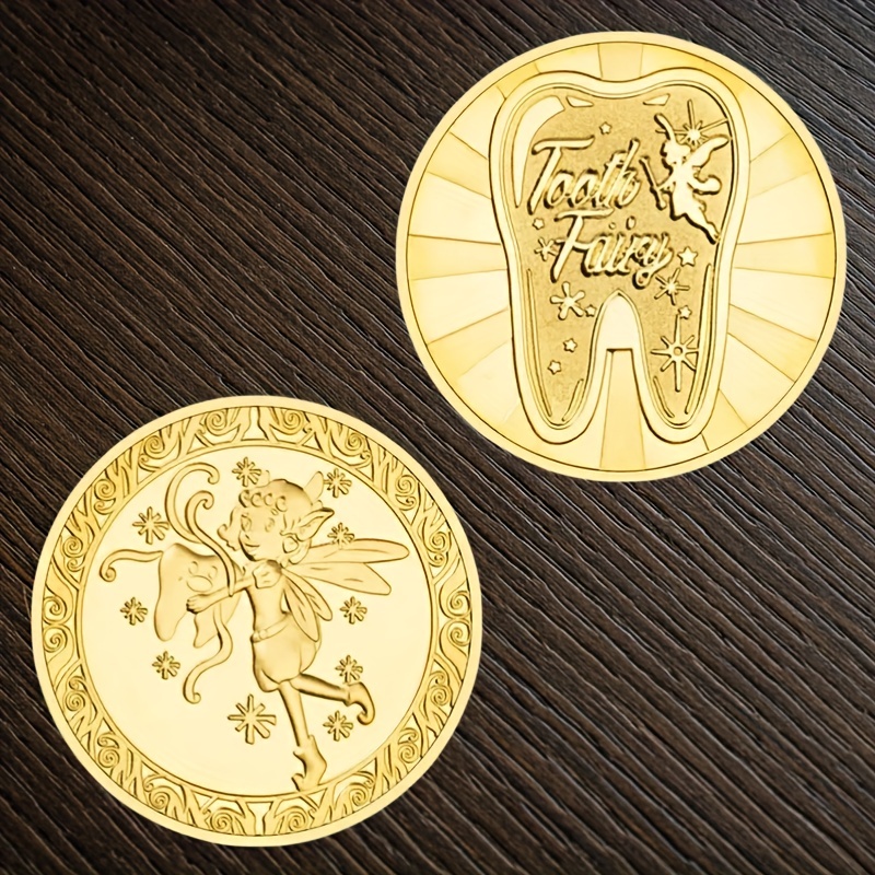 Tooth Fairy Coin Collector Gifts For Teeth Lost Children - Temu