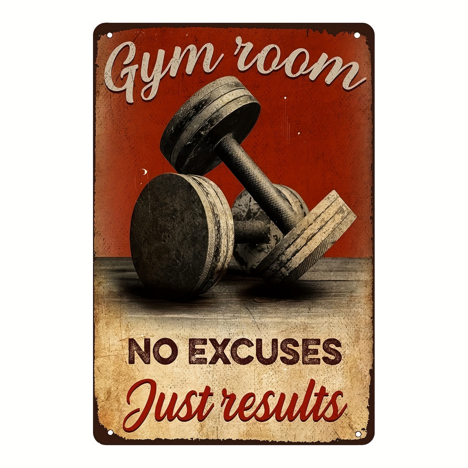 Gym Signs For Home Gym - Lift Heavy Sht - Metal Sign - Indoor