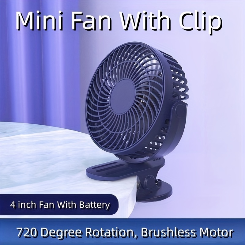Silent Shaking Head Clip Fan Desktop Dormitory Desktop Small
