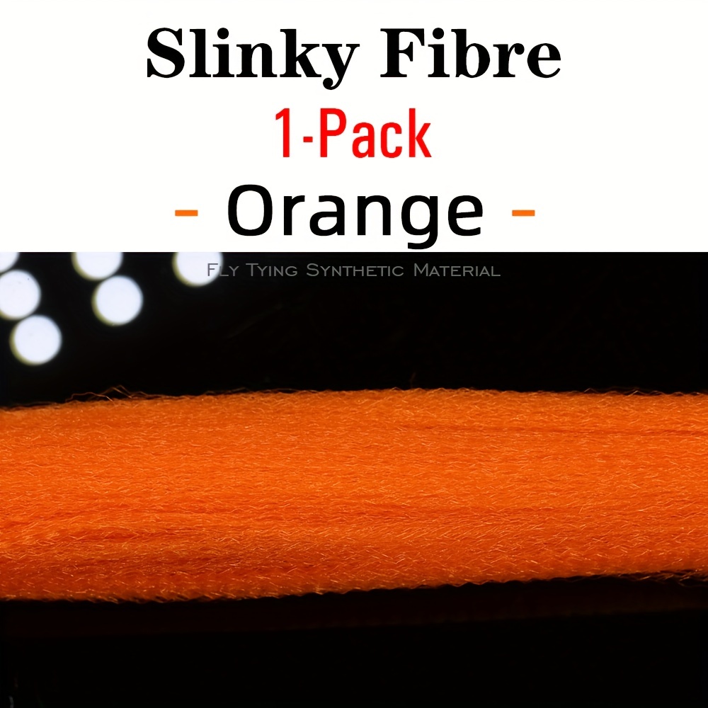 Fly Fishing Tying Synthetic Material Flash N Slinky Fiber Long