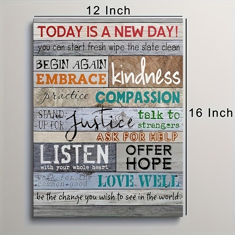 Inspirational Quotes New Year Gift Motivational Print - Temu