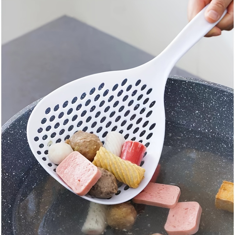 2-in-1 Ladle With Filer Strainer - Long Handle Slotted Spoon For Soup,  Kitchen Utensils, Gadgets, Accessories - Home Kitchen Items - Temu