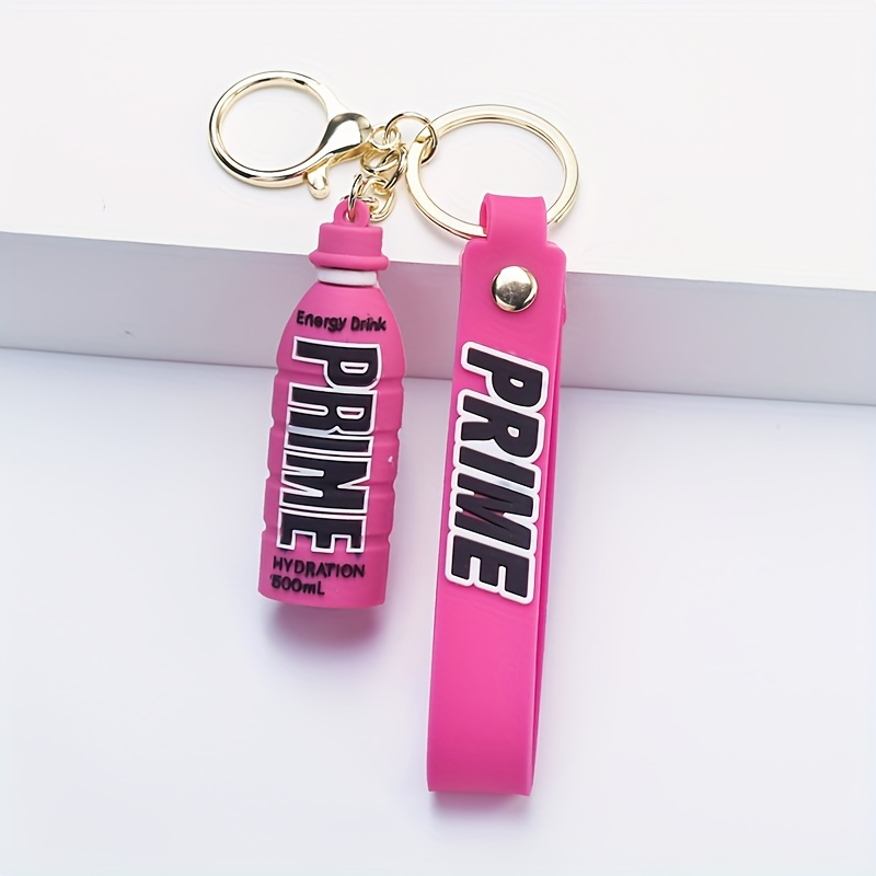 Prime Drink Bottle Bracelet Wristlet Keychain Cool Candy Color Bag