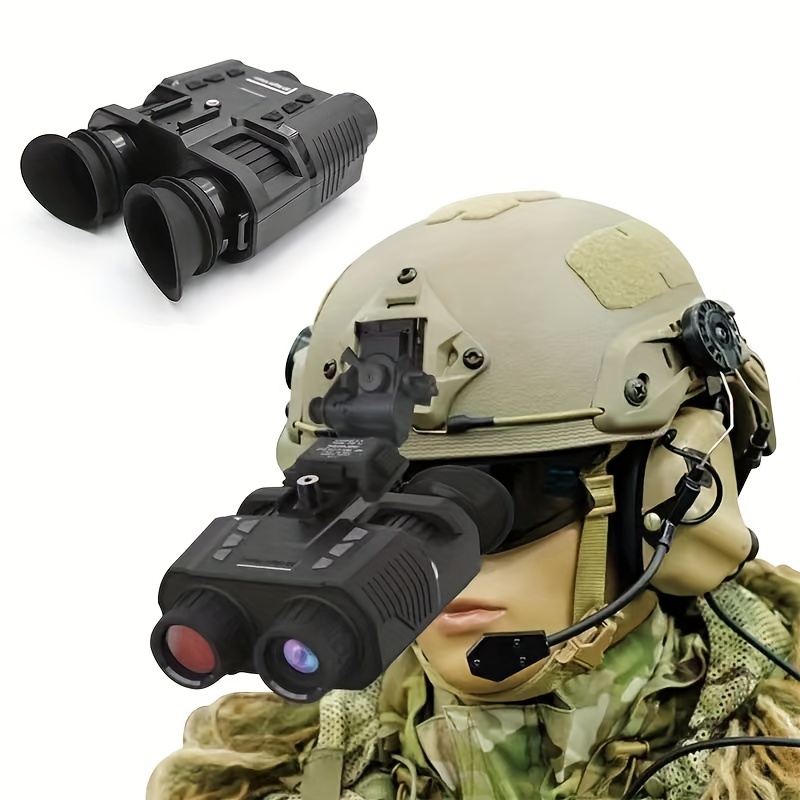 Night Vision Binoculars Head Mount, night Vision Goggles Helmet Type Night  Vision Device Rechargeable Night Vision 850NM IR Infrared 8x Digital Zoom  for Hunting, Fishing,Camping: : Electronics & Photo