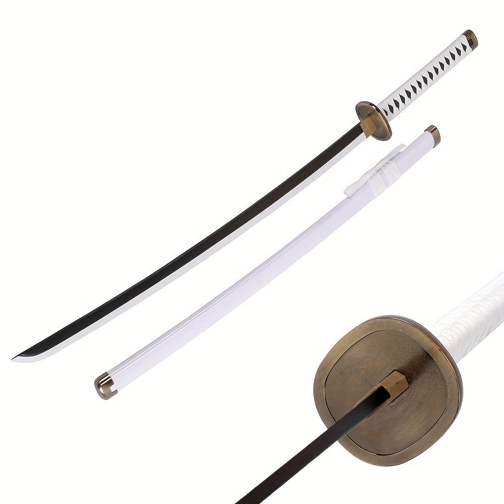 SV Wooden Japanese Anime Samurai Sword, Demon Slayer-Kochou Kanae's Samurai  Sword, White Sheath Long Wooden Sword 39 inches : Amazon.in: Sports,  Fitness & Outdoors