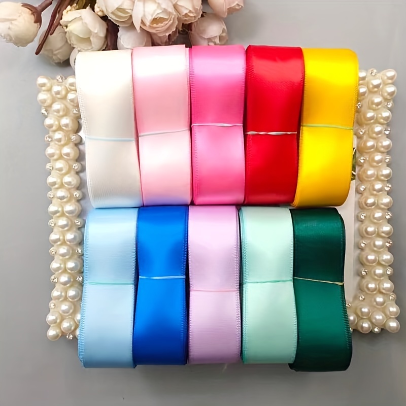 Star Gold Foil Satin Ribbon for Gift Wrapping for Crafts, Hair Bows Making,  Wreaths, Flower Bouquets and DIY Sewing Decoratio - AliExpress