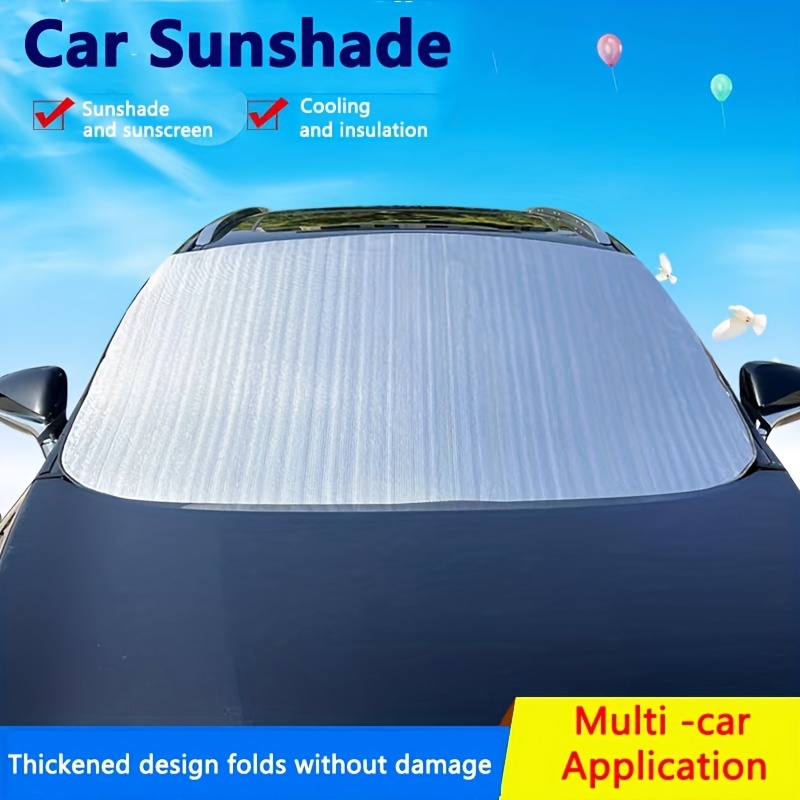 Auto Sommer Sonnenschutz Auto Fenster Windschutzscheibe Sonnenblenden Auto  Solar Schutz Frontscheibe Schatten