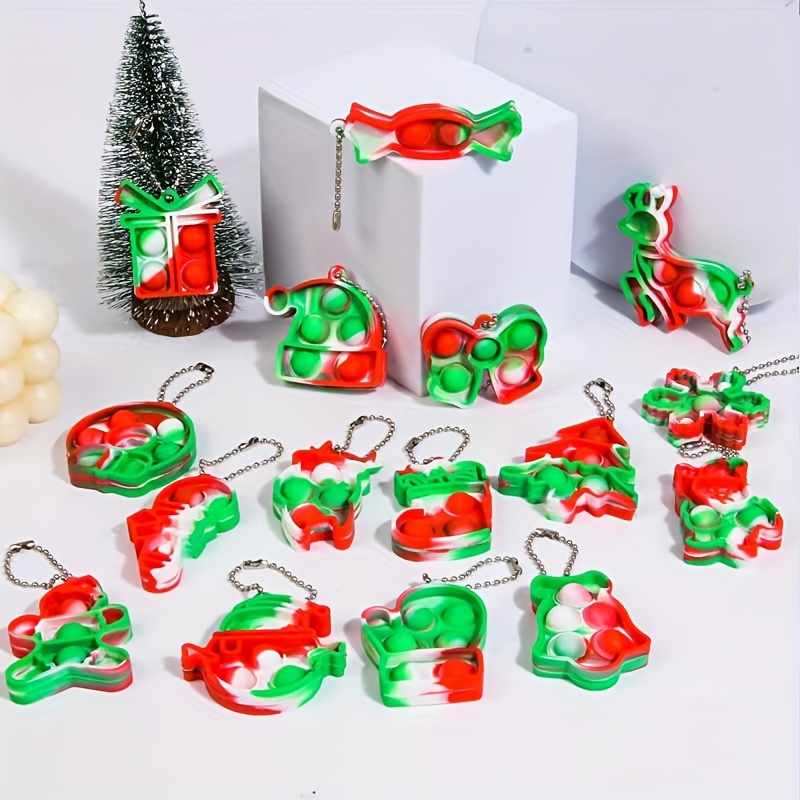 IMISSILLEB Christmas Fidget Advent Calendar Best Christmas Gifts Anti- Anxiety Stress Relief Toys 