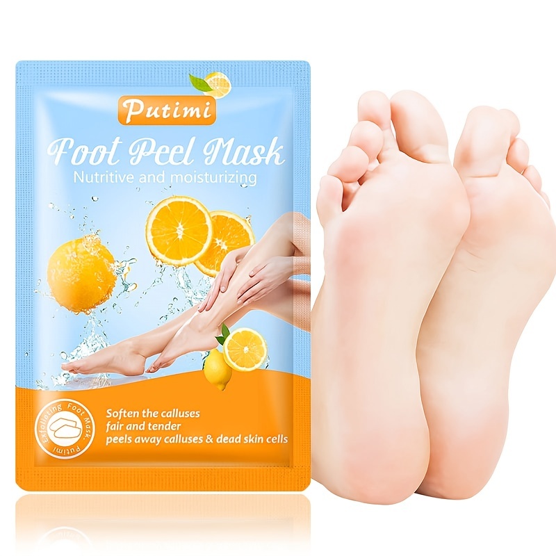 Efficient Foot Peel Mask Regular Size Skin Exfoliating - Temu