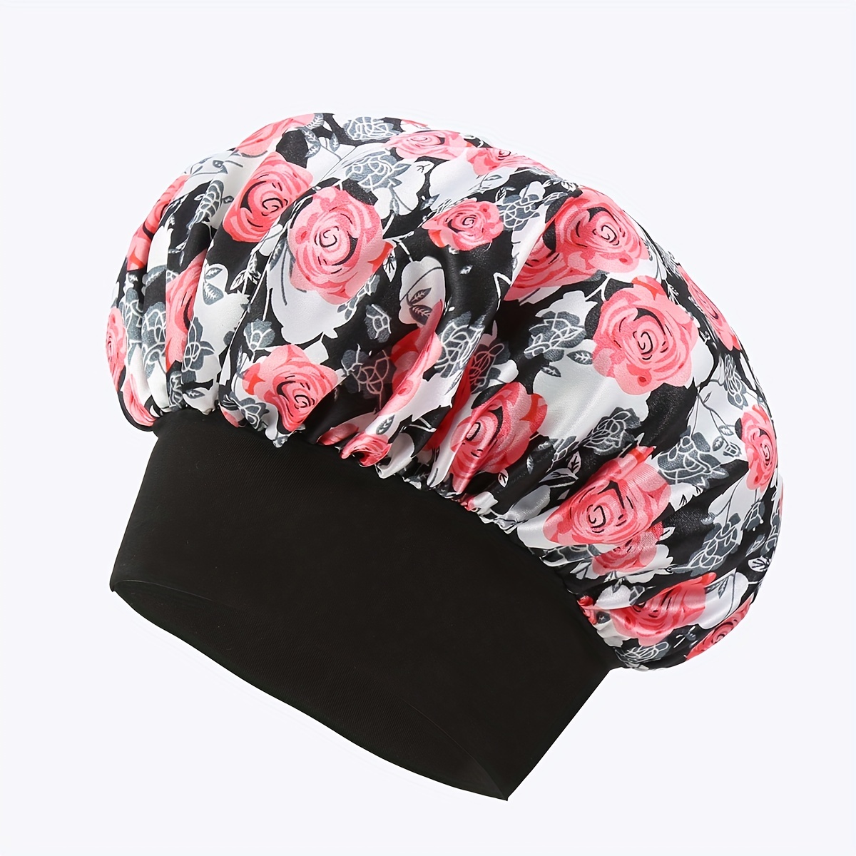 Large Size Satin Bonnet Paisley Print Bonnets for Women Beanies Women Hat  Sleep Night Cap Designer Bonnets Long Braid Hat