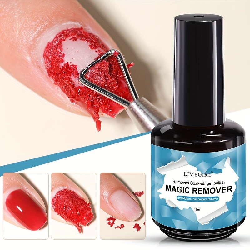 Nail Gel Polish Magical Remover Gel Easy to Use Tip Cleaning Synthetic  Fingernail Magic Polish Glue for Women - AliExpress