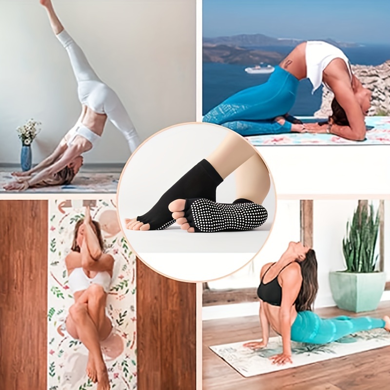 Women's Colorful Comfortable 5 Toes Yoga Pilates Barre - Temu Canada