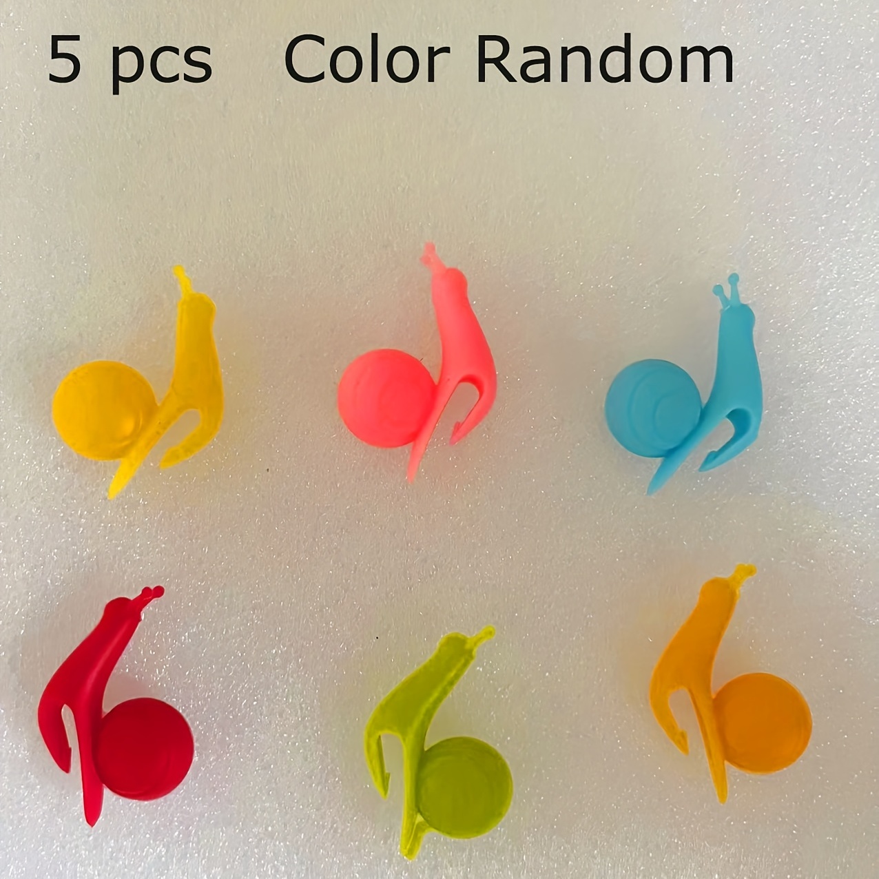 Mug Gift Shape Tea Colors Silicone Snail 10pcs Cup Bag Holder Set