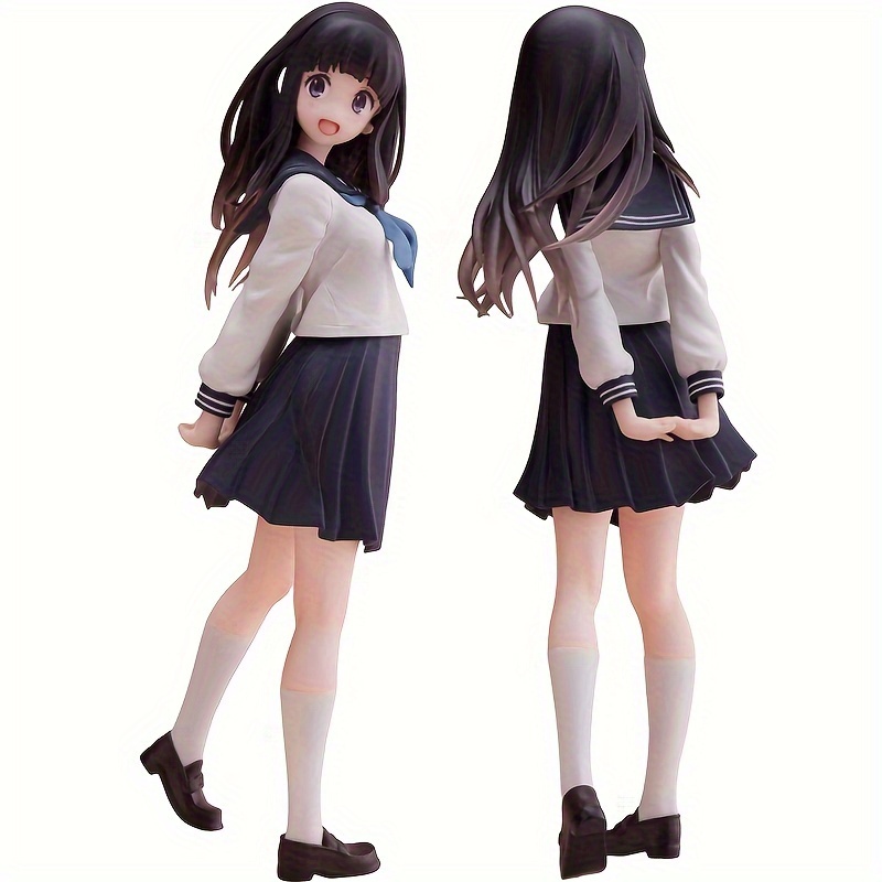 Anime Demon Slayer Kamado Tanjirou Nezuko School Uniform 2pcs Figure Toy  Gift