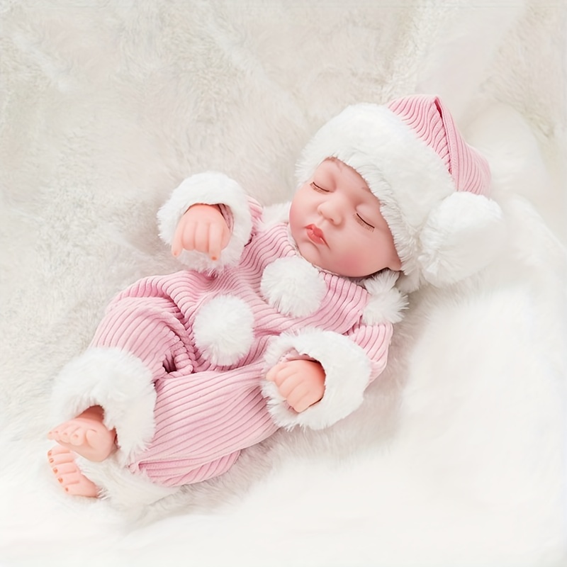 18 Inch Reborn Baby Doll, Realistic Soft Vinyl Baby Doll Toy For Children,  Halloween/Thanksgiving Day/Christmas gift