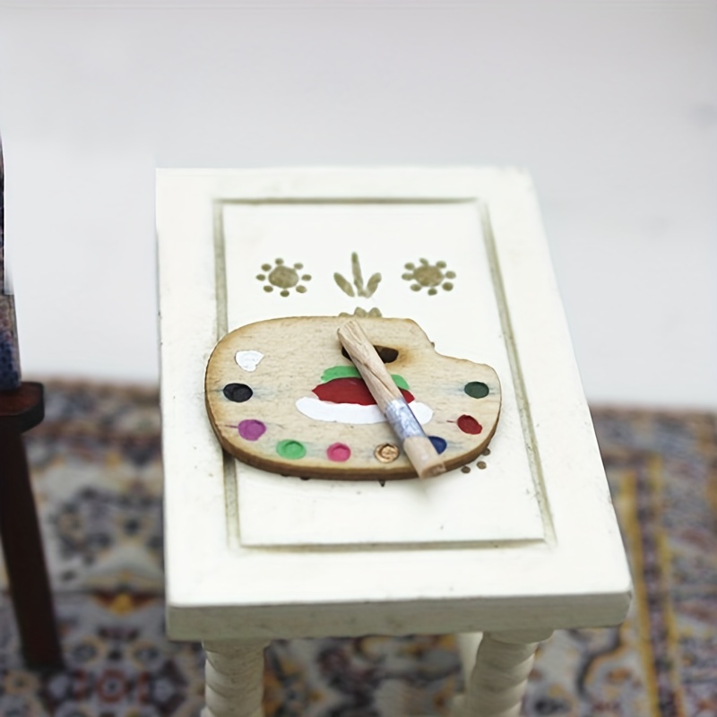 Mini Doll House Shooting Props, Miniature Accessories, Miniature Scenes,  Wooden Painting Boards, Color Palettes