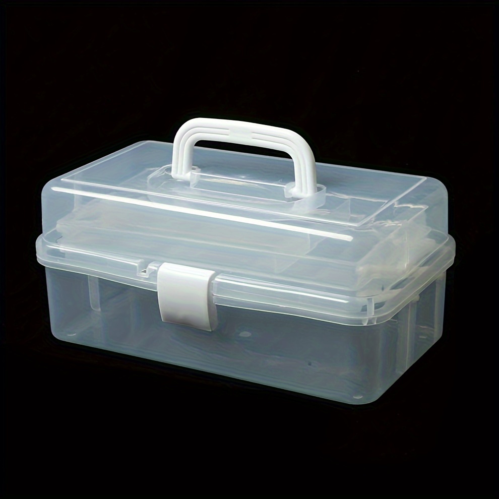 Three layer Multipurpose Storage Box Organizer Folding Tool - Temu Germany