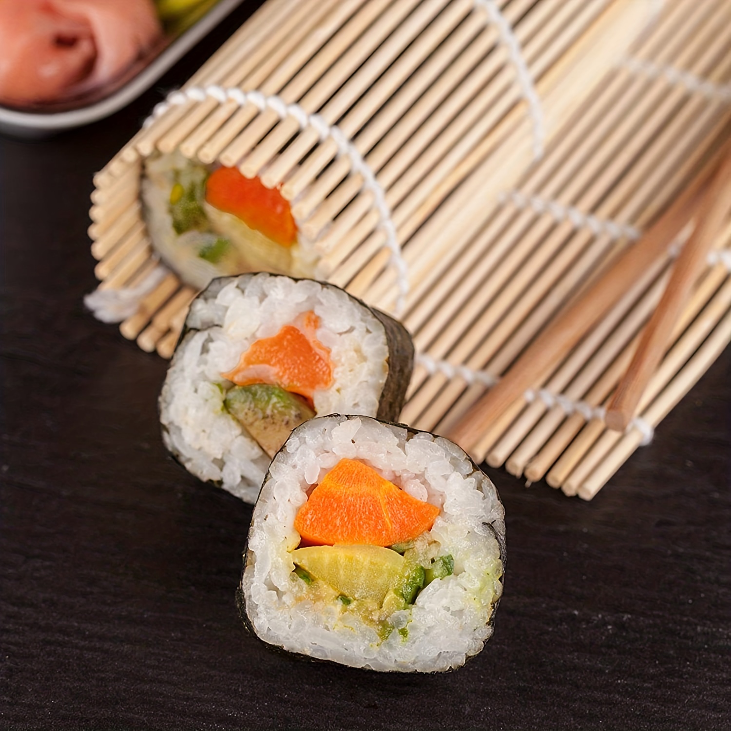 Sushi Making Kit, Sushi Roller Set, Sushi Maker Kit, Bamboo
