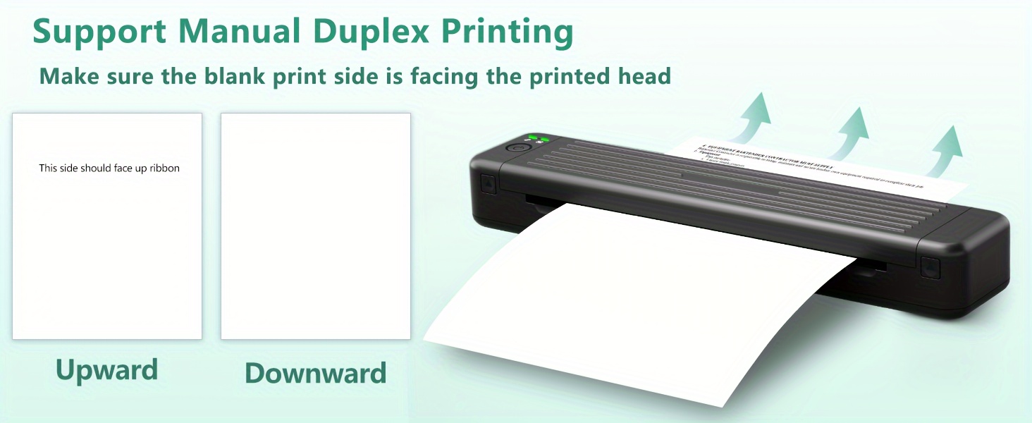Phomemo A4 Printer Paper, Premium Copy Printer, Printer Paper Compatible  with Phomemo P831, HPRT MT800/Brother/HP/Canon Printer, Size 8.27 x  11.69