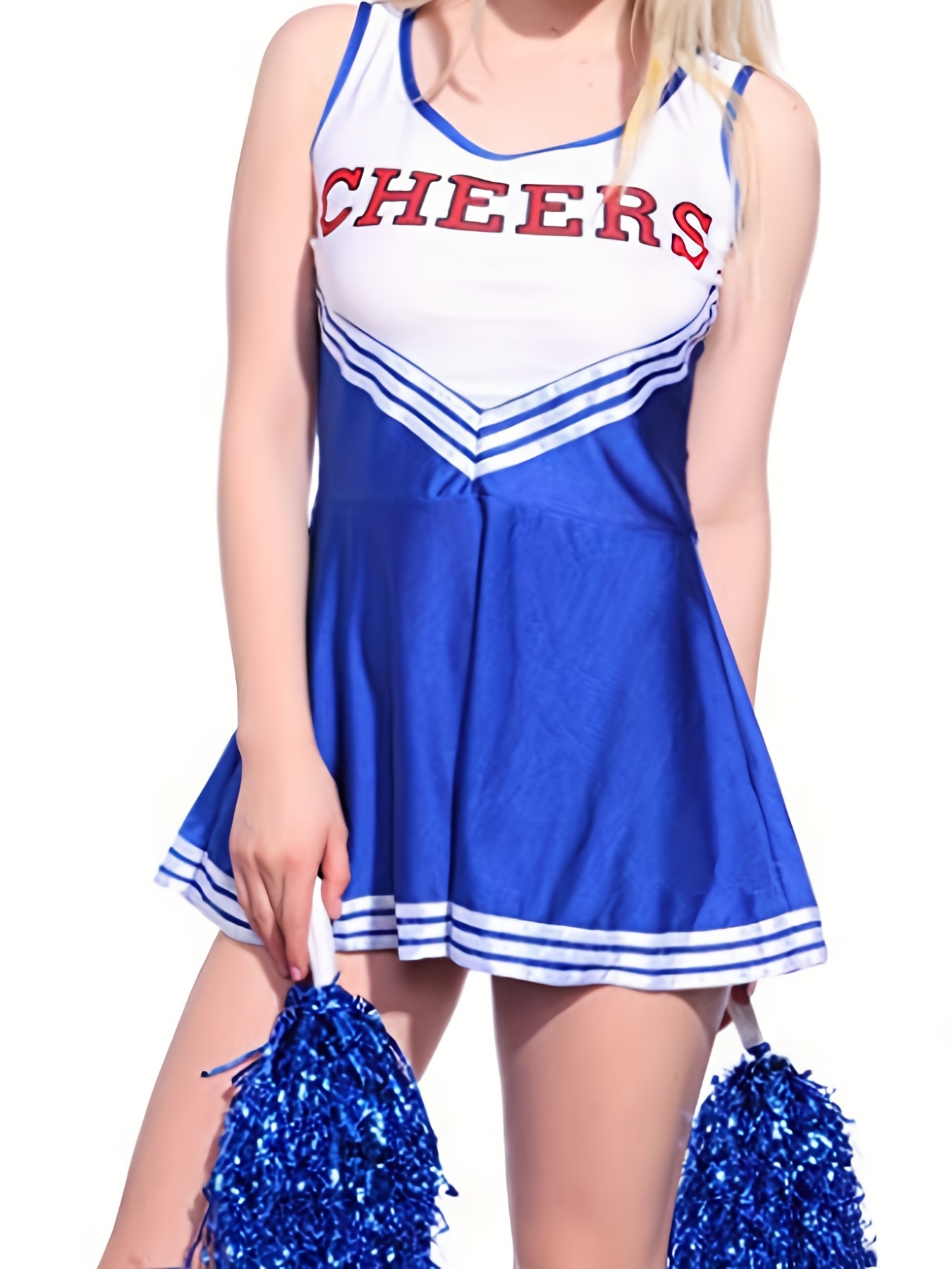 Classic Cheerleader Dress Cheer Uniform Carnival Costume - Temu Canada