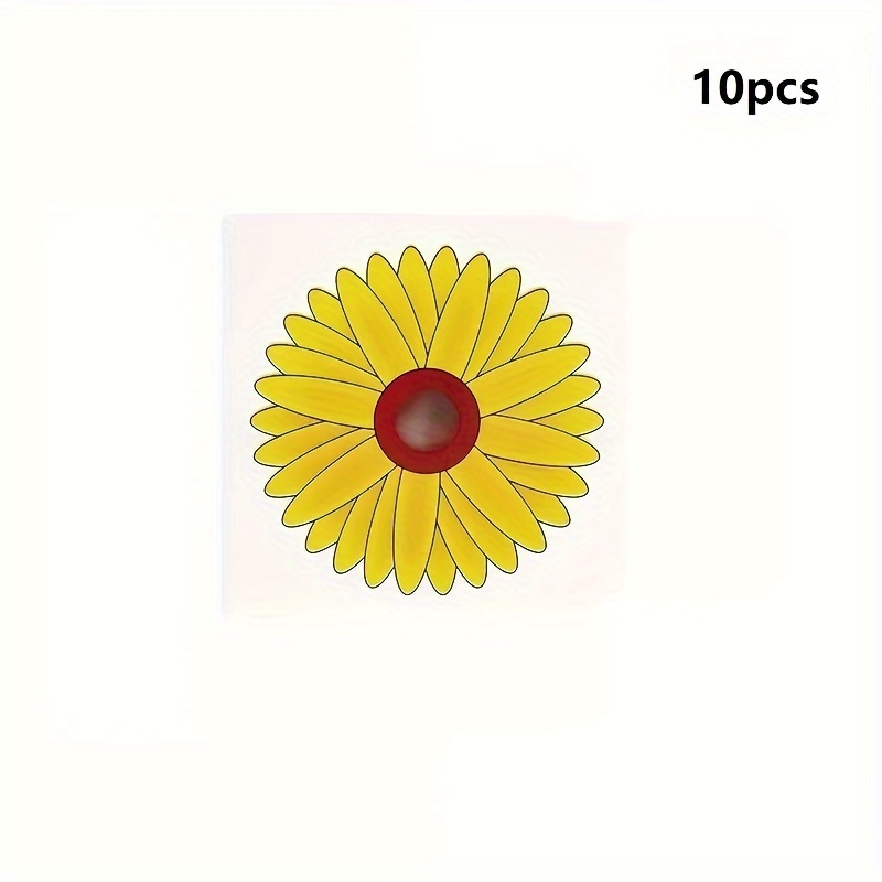 Window Fly Trap Sunflower Style Window Fly Trap Stickers Fly - Temu