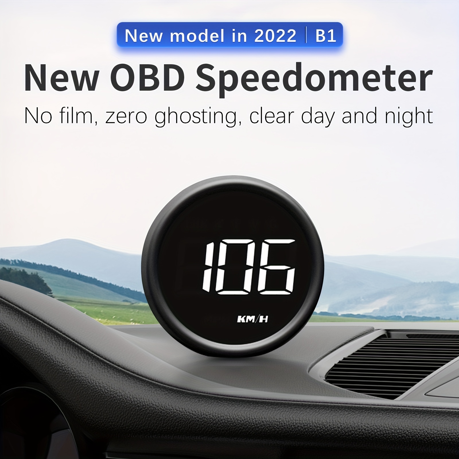 Tableau de bord caché HUD Compteur de vitesse pour Tesla Model 3