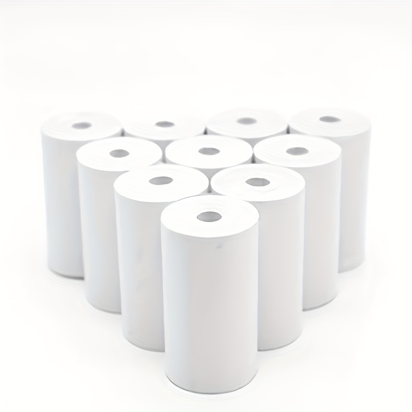 4 Rolls Of Thermal Paper 2.2 X 1.57 Instant Camera Supply Printer Paper  Printing Camera Supplies Cheap Printer Thermal Paper (white)