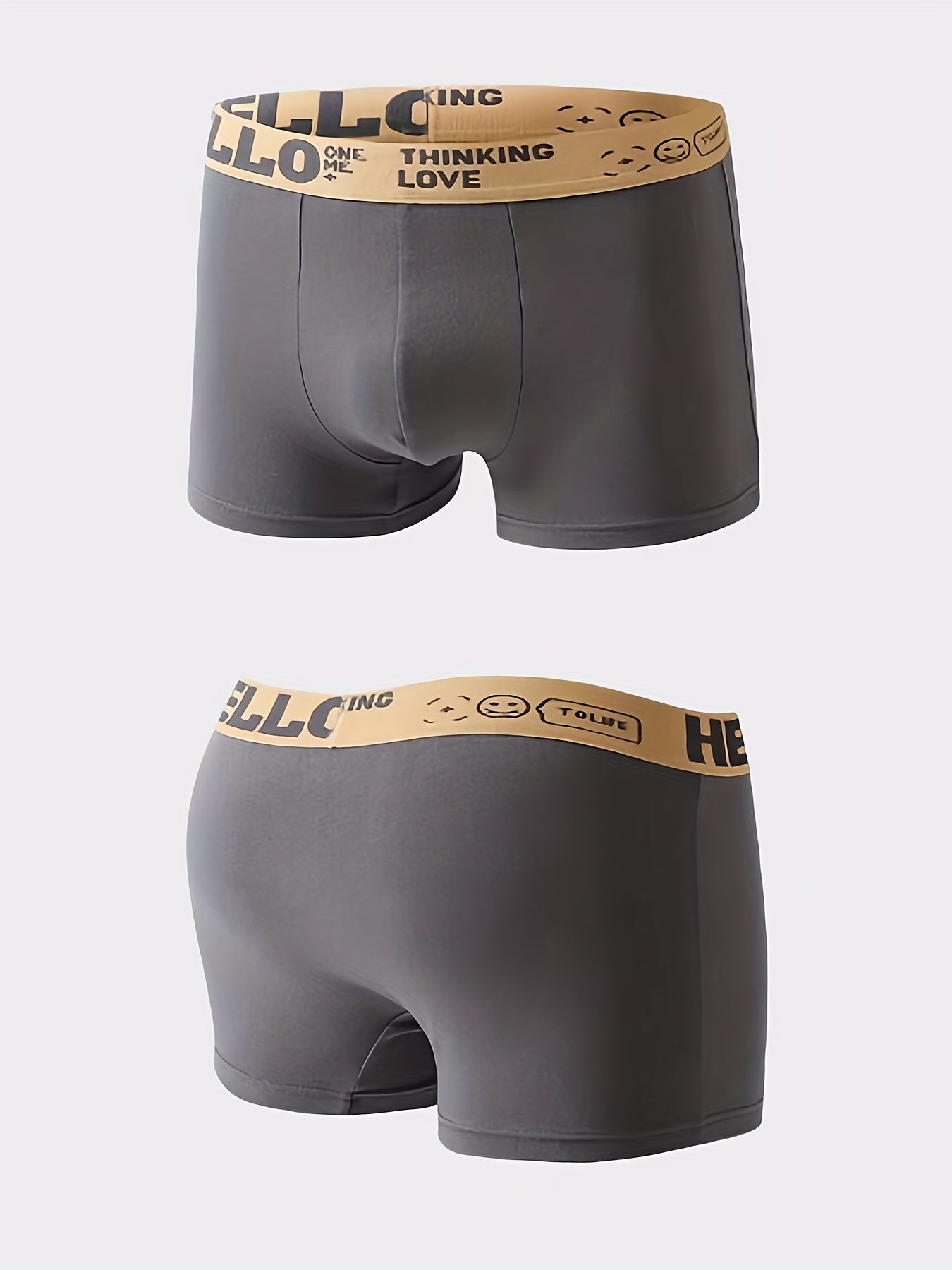 Men's Star Pattern Fashion Versatile Boxers Briefs Underwear - Temu
