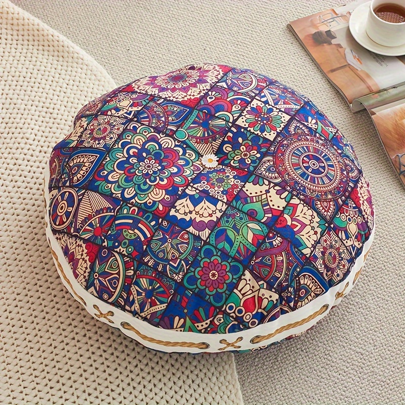 1 PC Round futon floor cushion, household chair, sofa,and linen chair  cushion, bedroom buttocks cushion, office seat cushion