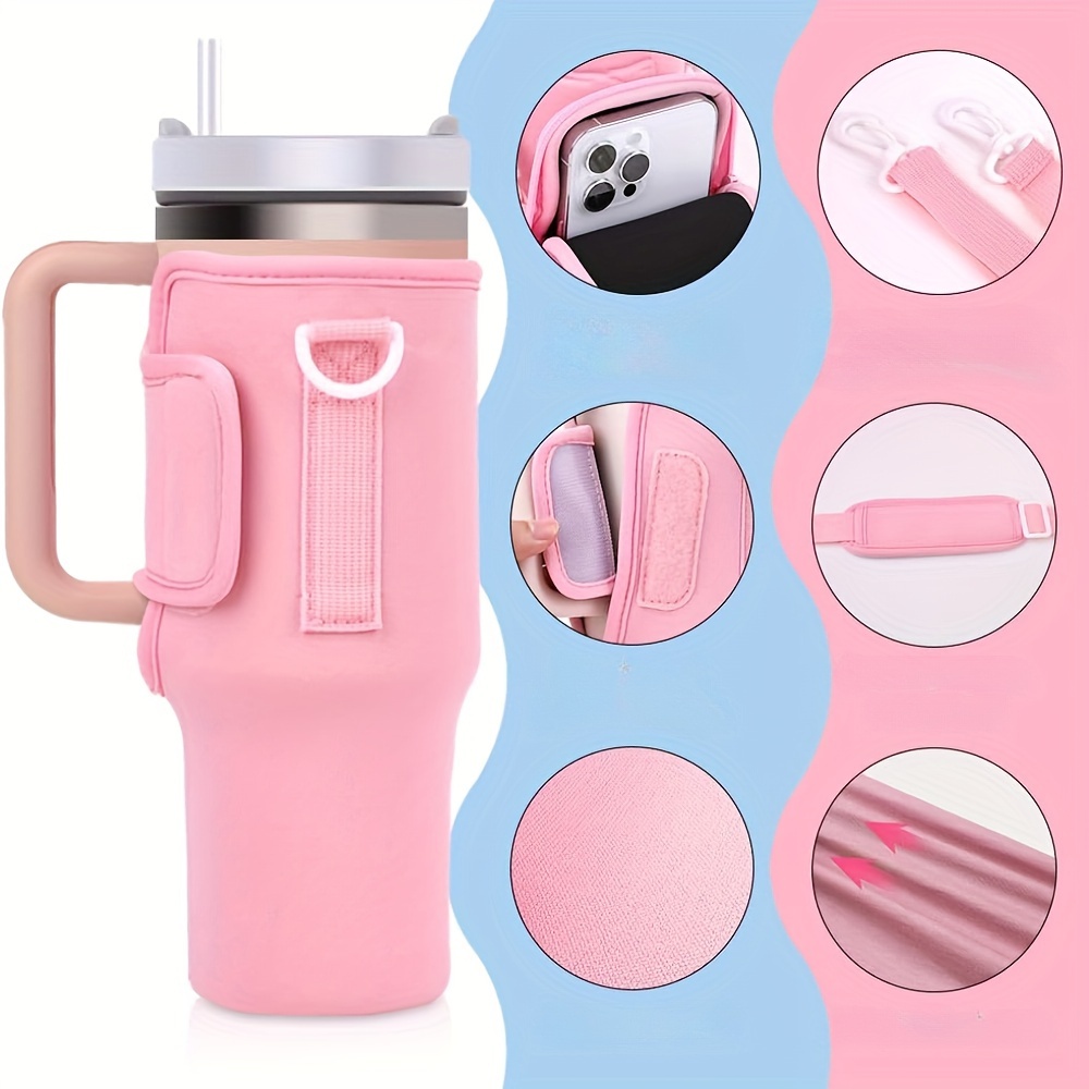 Bottle Grip - Pink - Water Bottle Holder