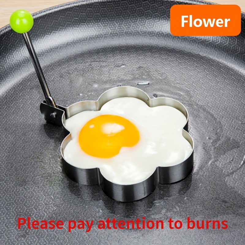Silicone Fried Egg Mold Bear Shape Omelette Non Stick Egg Cooking Pancakes  Maker Moulds Breakfast Sandwich Cooker Kitchen Tools