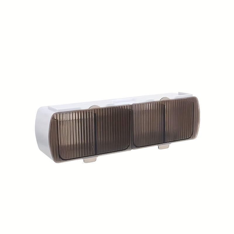Wall Mounted Seasoning Box Kitchen Storage Salt Seasoning Jar