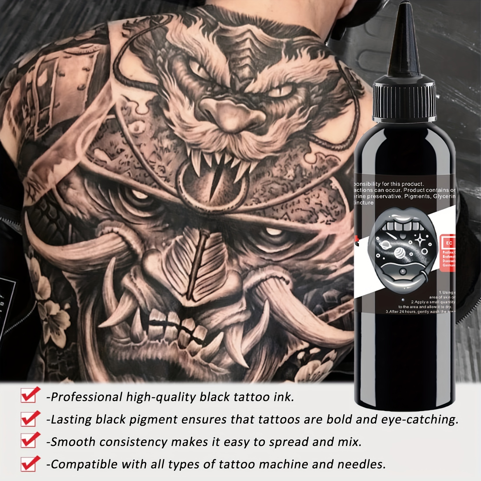 Sculpting Black - Tattoo ink