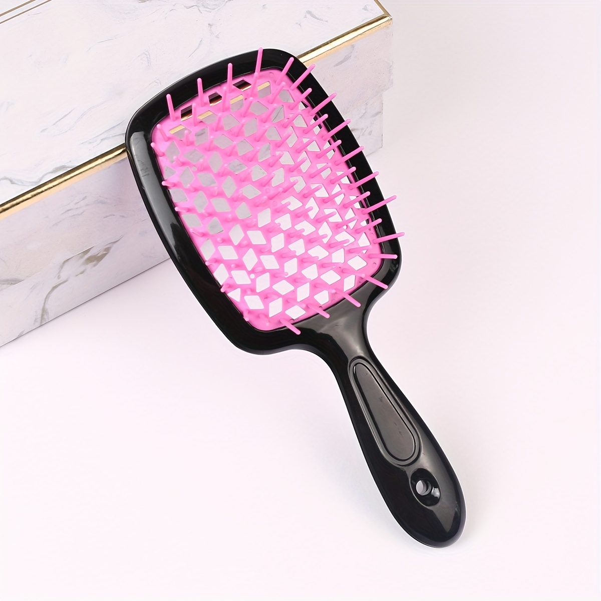 Peigne Coiffure Moelleux Peigne Massage Cuir Chevelu Brosse - Temu