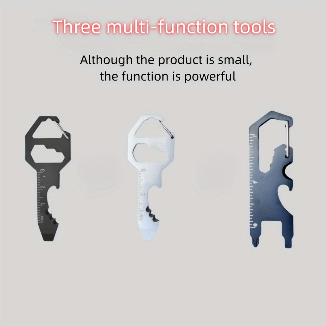 1pc Stainless Steel Multifunctional Keychain Tool Kit For Outdoor Camping  Fishing And Hunting Includes Pliers Knife And Screwdriver - Sports &  Outdoors - Temu