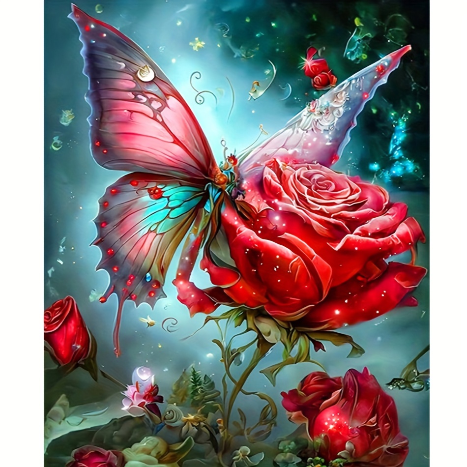 Pintar Números Adultos Mariposa Diy Pintura Óleo Digital - Temu Mexico