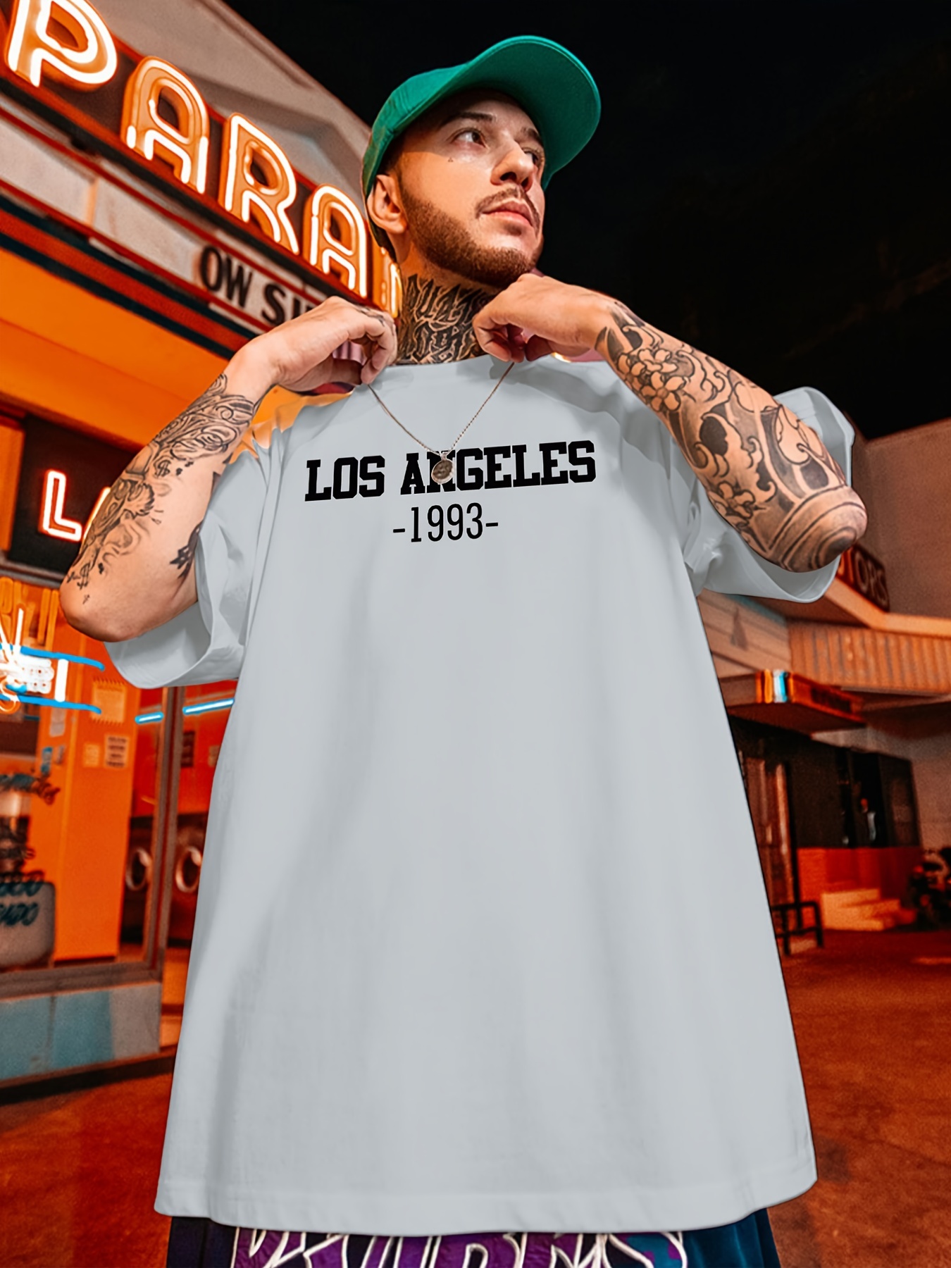 Los Angeles Baseball Tee Shirt  Los Angeles Baseball Men's