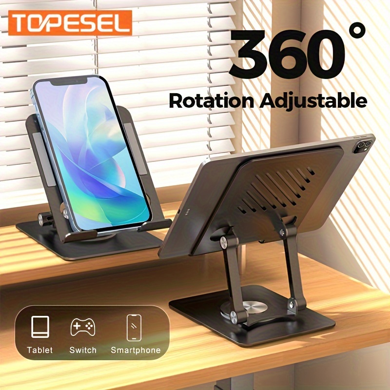 2 Sets Universal-Tablet-Wandhalterung, verstellbar, um 90 Grad drehbar,  Tablet-Halter, passend für iPad/Kindle/E-Reader/WIFI-Router/Smart-Lautsprecher  - Temu Germany