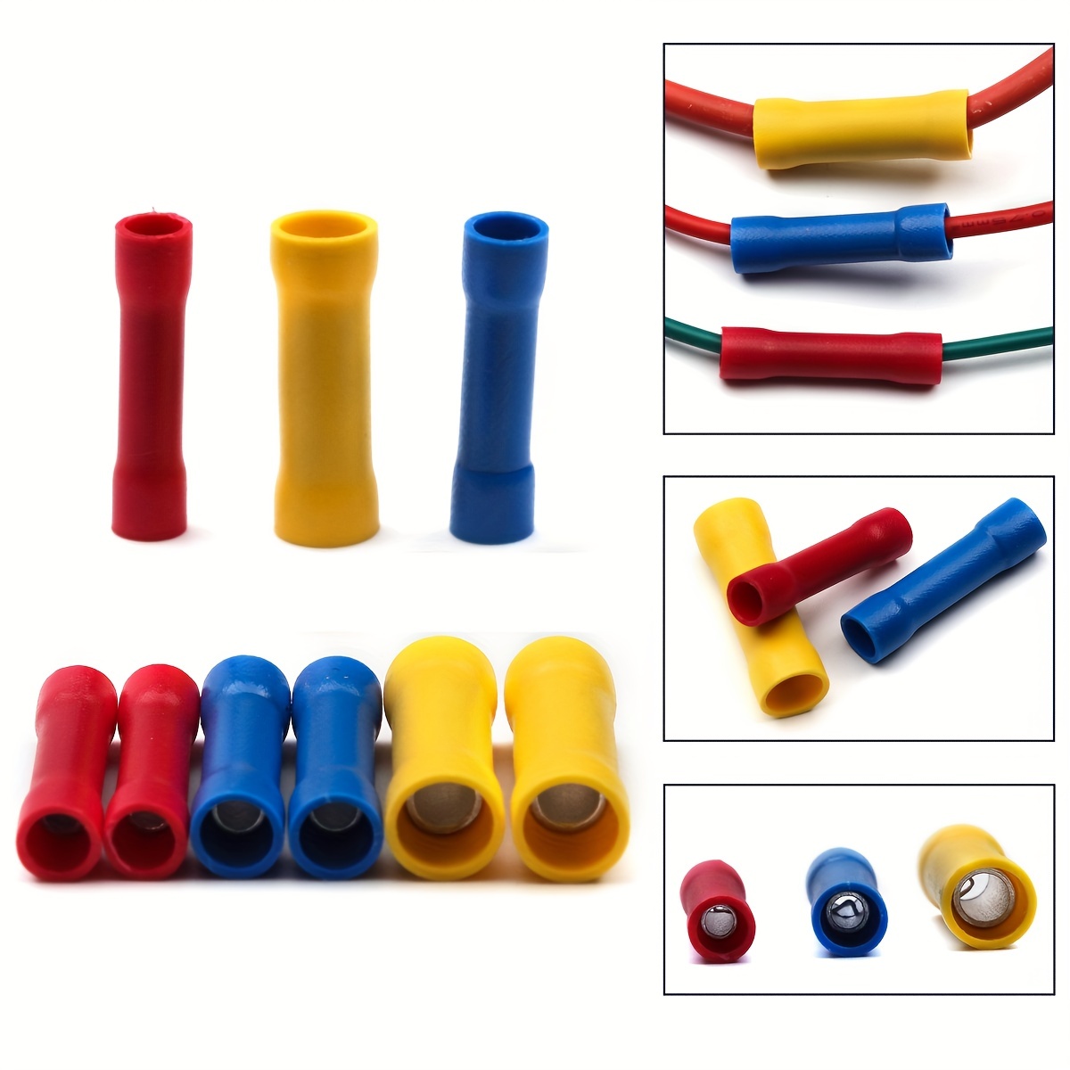 Electrical Wire Connectors Insulated Wire Crimp Terminals - Temu