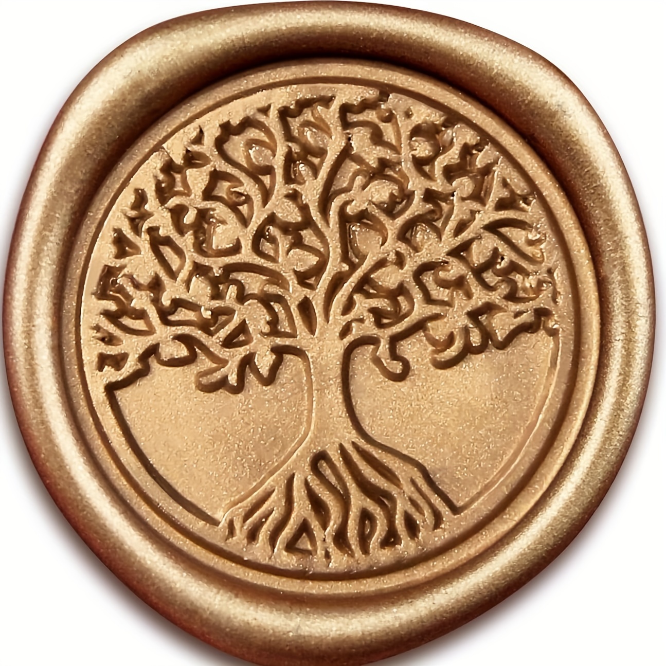 Olive Branch Love Tree Style Wax Seal Sticker Self Adhesive - Temu