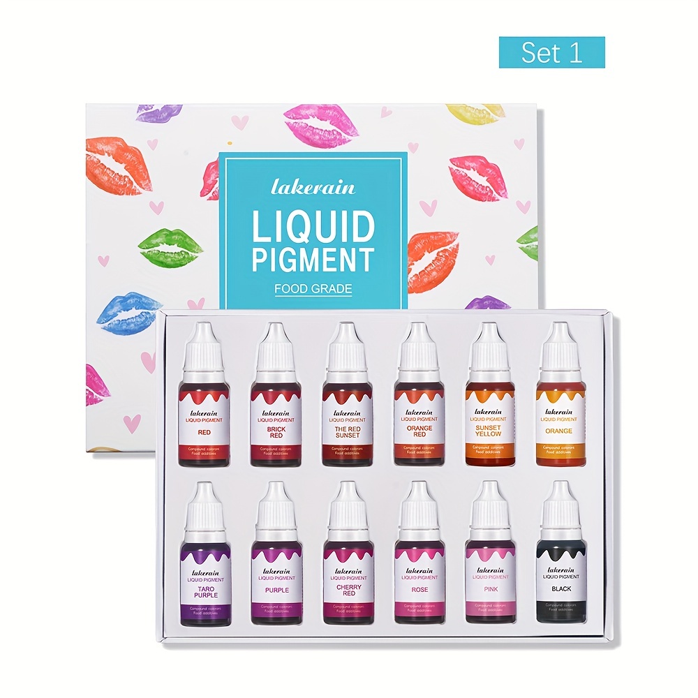 Liquid Pigment For Lip Gloss Color Pigment Dyeing Colorant - Temu United  Arab Emirates